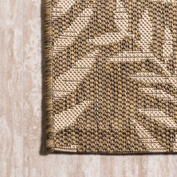 Nevis Palm Frond Indoor/outdoor Area Rug